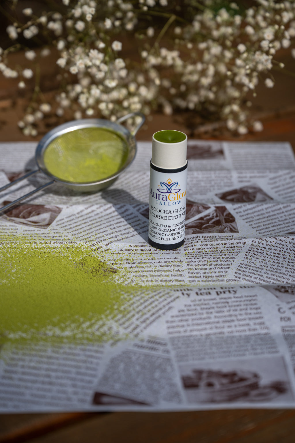 Moocha Glow | Matcha Tallow Eye Corrector 